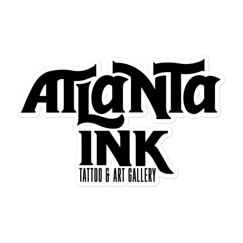 ATLANTA INK Bubble-free stickers
